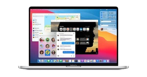Giao diện hệ điều hành desktop macOS